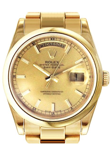 rectangular face 18k yg rolex|Rolex day date yellow gold.